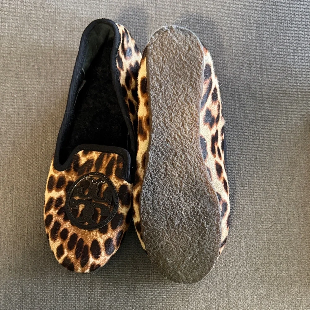 Tory Burch Animal Print Loafers/Slippers - Picture 3 of 4
